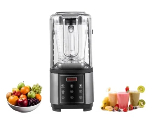 8003FA 26000RPM Commercial Industrial Blender Heavy Duty Electric 2L 1500W 5+ Speeds 6 Blades Smoothies Maker