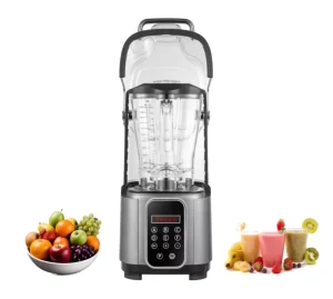 8003FA High RPM 26000 Commercial Blender Electric Smoothies Maker 1500W 2L Capacity 6 Blades 5+ Speeds
