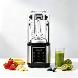 8003FA Soundproof Multifunctional Commercial Electric Smoothies Maker Blender 2L Speeds Push Button Stainless Steel Blades 6+