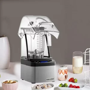 8007 Industrial Heavy Duty 2200W Electric Commercial Blender Pure Copper Motor 5+ Speeds Ice Household Hotel