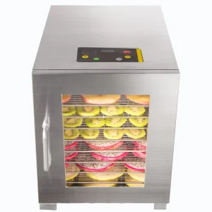 800W 1200W 10 Layer Vegetable Drying Feed Pellet Meat Dryer Dehydrator Dried Fruit Machine Vegetable Fruit Dehydrator