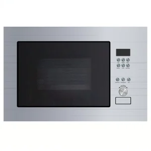 800W 23L Built in Microwave Oven with Grill Stainless Steel LED Display Timer Defrost for Home Kitchen MEG53T 1(RBI)