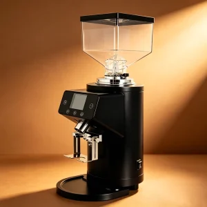 800W Commercial Electric Coffee Grinder 100mm Flat Burr 1 19 Scale Adjustable Professional Espresso Grinding Mill for Cafe