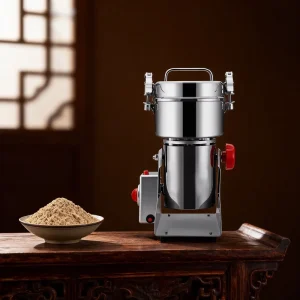 800g Multifunctional Food Grade Stainless Steel Electric Grinding Mill Swinging Spice Herb Powder for Household