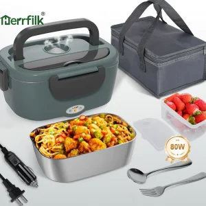 80W USB Powered Energy Efficient Class A Multi Function Electric Lunch Box for Car Household Outdoor Use