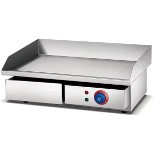 818 Commercial Electric Stainless Steel Flat Griddle Grill Machine 3000W 220V