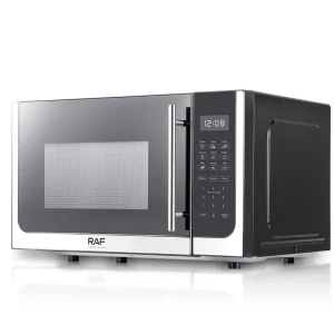 850W Microwave Oven 25L Capacity Easy Clean Intelligent Thawing Kitchen Appliance with Digital Panel