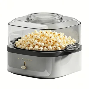 850W Mini Popcorn Machine Portable Add Cooking Oil Chocolate Honey Make Different Flavors of Popcorn Popcorn Maker