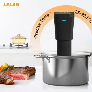 850w 1000w Sous Vide Accurate Temperature Setting and Digital Timer Slow Cooker for Home and Restaurant