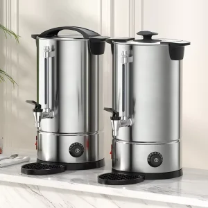 8L Commercial Coffee Urn Maker Hot Beverage Dispenser Hot Water Urn