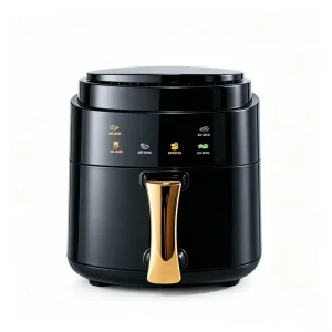 8L Modern Square Plastic Oil Free Electric 8 in 1 Screen Air Fryer for Household Healthy Cooking