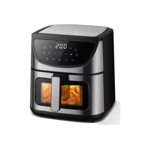 8L Touch Oven Aluminum Plated Non Stick Pan Coating Visual Electric Oven Household 110V Air Fryer