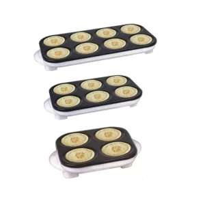 8PCS Mini Pancake Maker 8Holes Mini Crepe Maker