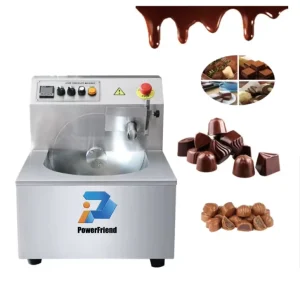 8kg Small Table Type Chocolate Tempering Digital Melting Machine 15.5 Fully Automatic with Fountain