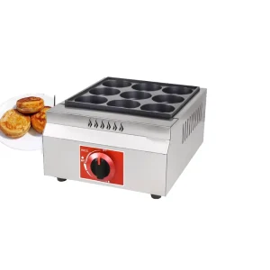 9 Grids Non Stick Omelette Maker Gas Deep Fill Burger Mold Frying Pan Egg Cooker Healthy Omelettes Scrambled Fried Eggs