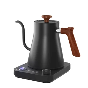 900Ml Stainless Steel Kettle Black Digital Smart Pour Over Coffee Tea Temperature Control Electric Kettle