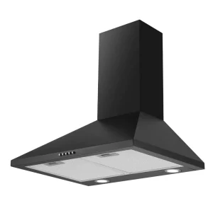 90cm Home Appliance Tower shaped Smart Wall Mounted Cooker Hood with LED Light and Push Bottom Range Hood