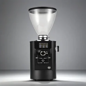 90mm SUS420 Stainless Steel Grinder Mill Touch Screen Display Espresso Coffee Scale Coffee Bean Grinder