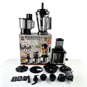 9500W Heavy Duty Commercial Household Blender 8 in 1 Multi-function 5+ Speeds Ice Crushing Juicing Meat Chopping BPA Free 4