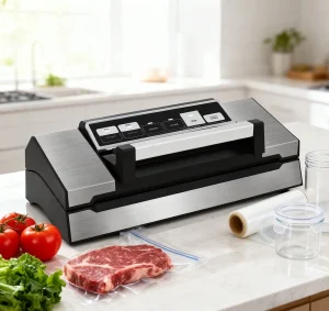 95KPA Automatic Mason Jar Vacuum Sealer With LED Display Food Vacuum Sealer Electric OEM Vacuum Food Sealers