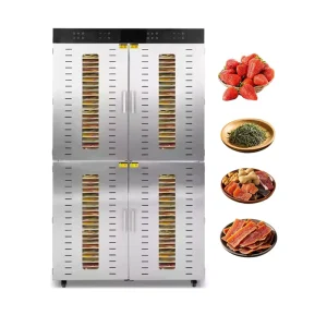 96 Trays Commercial Food and Fruit Dehydrator Domestic Fruit Dehydrator Drying Machine Vegetable Dehydration Machine