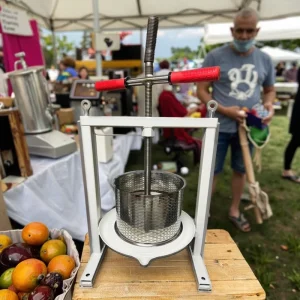 9L Commercial Stainless Steel Hydraulic Cross Beam Juicer Multifunctional Easy Operate Spiral Core Fruit