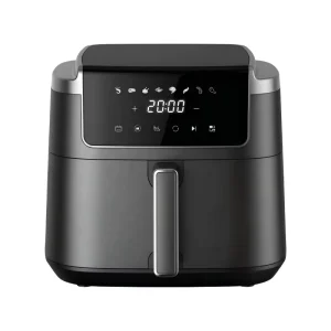 9L Digital Air Fryer Multifunctional Oil Free Air Fryer Oven 8 Presets Auto Off Overheat Protection for Home Commercial Use