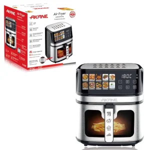 A.5387 1700W 8L Air Fryer Freidora De Aire Digital Touch Screen 360° Air Circulation Metal Inner Cavity