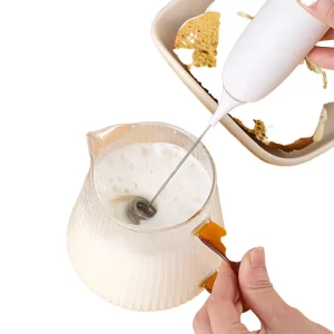 ABS Handheld Wireless Electric Coffee Milk Mixer Egg Beater Frother Kitchen Variable Speed Hand Blender