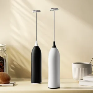 ABS Milk Frother Rechargeable Mini Handheld Electric Milk Frother Model MFB1501K for Coffee and Baking