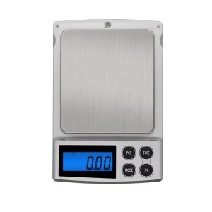 ABS+SS Material OEM ODM Digital Pocket Scale 650g Portable Mini Bench Scale Silver 0.1g Accuracy