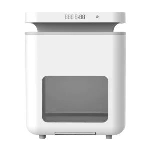 AF530TW Mini Electric Air Fryer Oven 6L Stainless Steel Multi Functional Deep Fryer Digital Square for Household Use