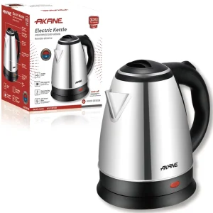 AKANE A.80169 Electric Kettle 1500W 2.0L Fast Heating Water Boiler With Indicator Light and Cordless Base