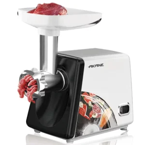 AKANE Powerful Electric Meat Grinder for Efficient Home Processing with Durable Steel Blades and Reliable Use Moledora De Carne