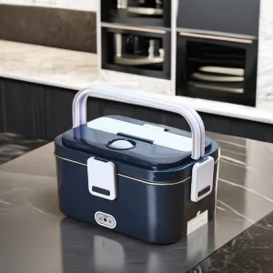 AOHEA Home Car Application Heating USB Rechargeable Factory Compartments Bpa Free Kid Food Electric Lunch Box