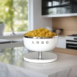 Accurate Digital Food Scale 50s Retro Style Electronic Kitchen Scale 5kg Stainless Steel Tray Vintage Italian Household
