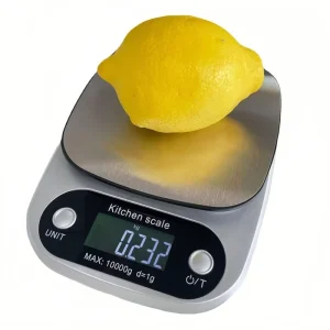 Accurate Household 10kg LCD Electronic Digital Backlit Food Diet Weighing Kitchen Scale