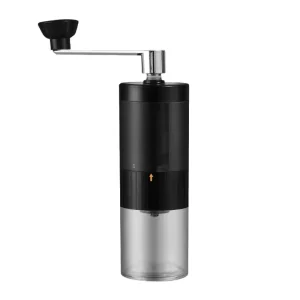 Adjustable Manual 304 Stainless Steel Coffee Grinder Portable Hand Coffee Grinder Mill for Drip Coffee Espresso French Press