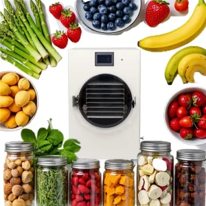 Affordable Mini Freeze Dryer for Sale Budget-friendly Home Vacuum Lyophilizer Portable Stainless Steel Food Dehydrator