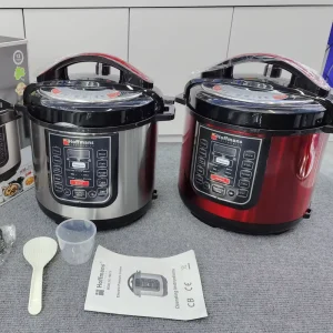 Africa 1200W High Power Electric Pressure Cooker 6.5L 14 in 1 Multi Function Rice Cooker Stainless Steel China Factory