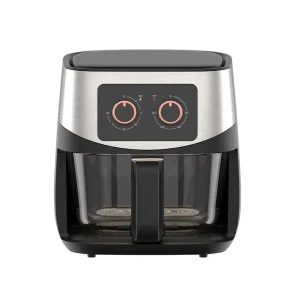 Aifa Glass Visible Air Fryer 5.5L 6L 7L 8L Oven With Dual Basket Electric Stainless Steel Air Fryer