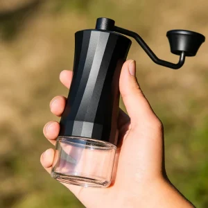 Aikelong Cross Border Plastic Hand Cranked Coffee Grinder with 1 Year Warranty for Multi Use