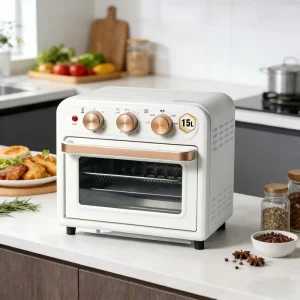 Air Fryer 15L Large Capacity Oil Free Low Fat Electric Digital Fryer OEM Manufacturer Kitchen Appliance CE