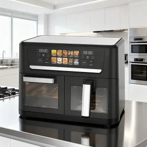 Air Fryer Electric Ovens Accessories 15L Glass Hot Oven