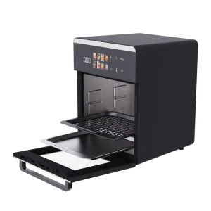 Air Fryer Household 10L Touch Control Transparent Window French Fries Maker Multi-Functional Electric Plastic Overheat