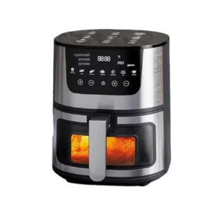 Air Fryer Household Large Capacity Smart Visual Multifunctional Electric Deep Frying Machine Baking Oven