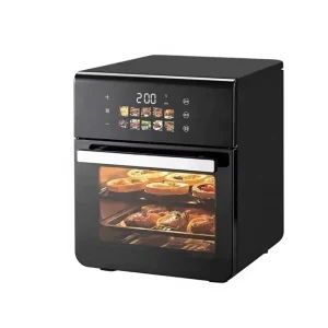 Air Fryer Oven 30L Large Capacity Visible Smart Touchscreen 1500W Metal Household Electric Oven Fryer All in One Machine