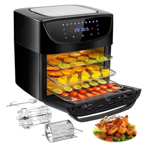 Air Fryer Oven Dual Air Pots Digital Steam 8L 12L 18L Dual 2 Baskets Air Fryer Electric Deep Fryers Oven