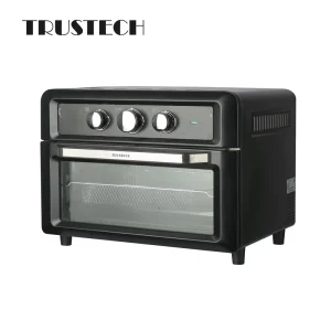 Air Fryer Toaster Oven Combo Roast Bake Broil Reheat Fry Oil Free Stainless Steel