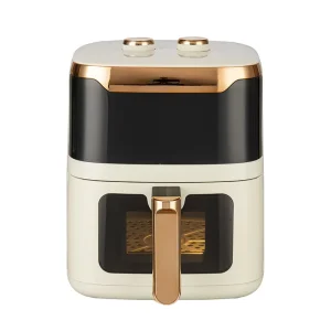 Air Fryer Visual Intelligent Fully Automatic Electric Fryer Smokeless Oil Fryer Multi Function Air Oven 1350W Mechanical Control